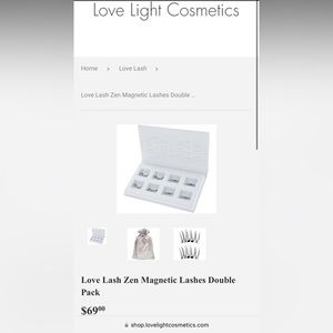 Love Lash Zen Magnetic Lashes Double Pack